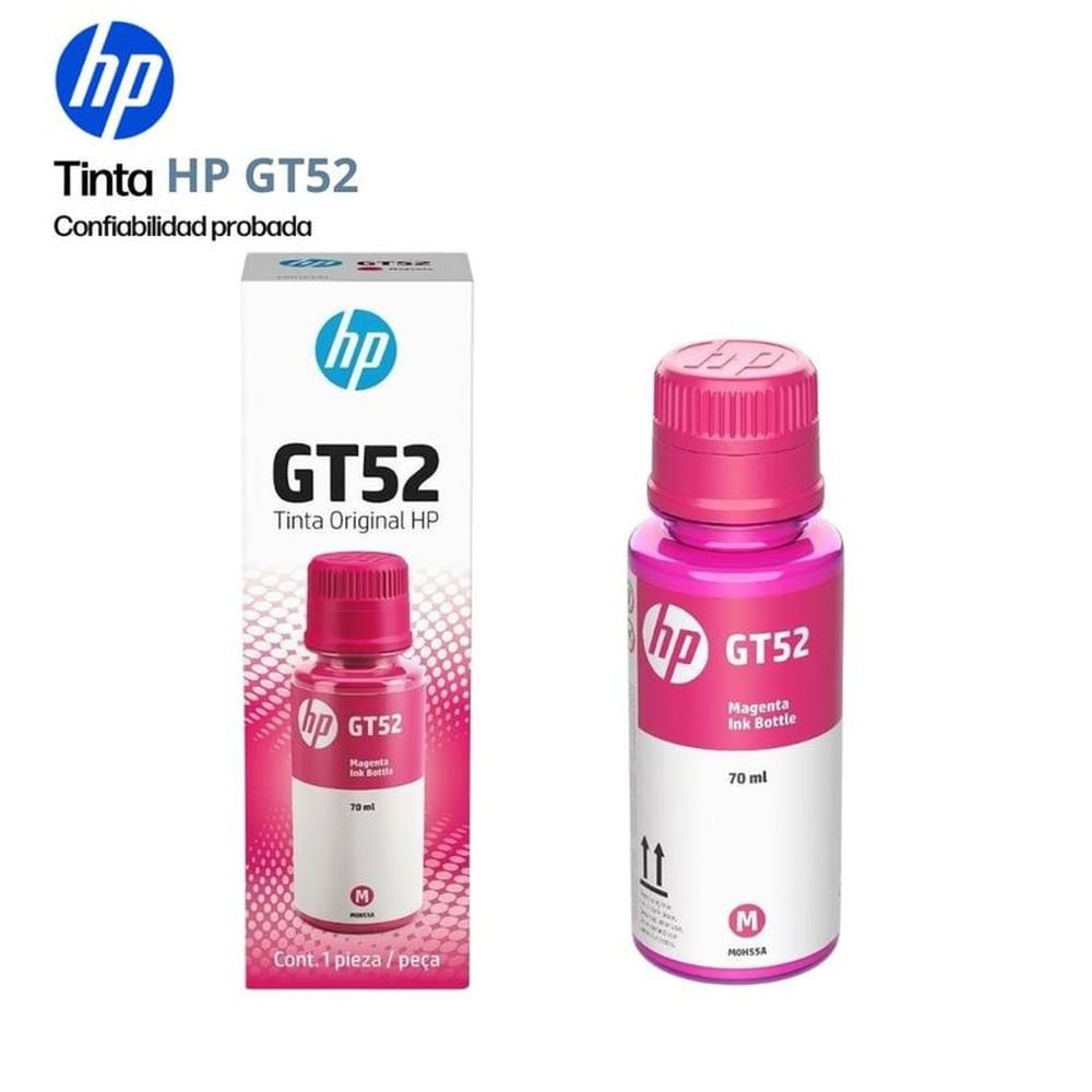 TINTA HP GT52 MAGENTA (M0H55AL) 70 ML ORIGINAL