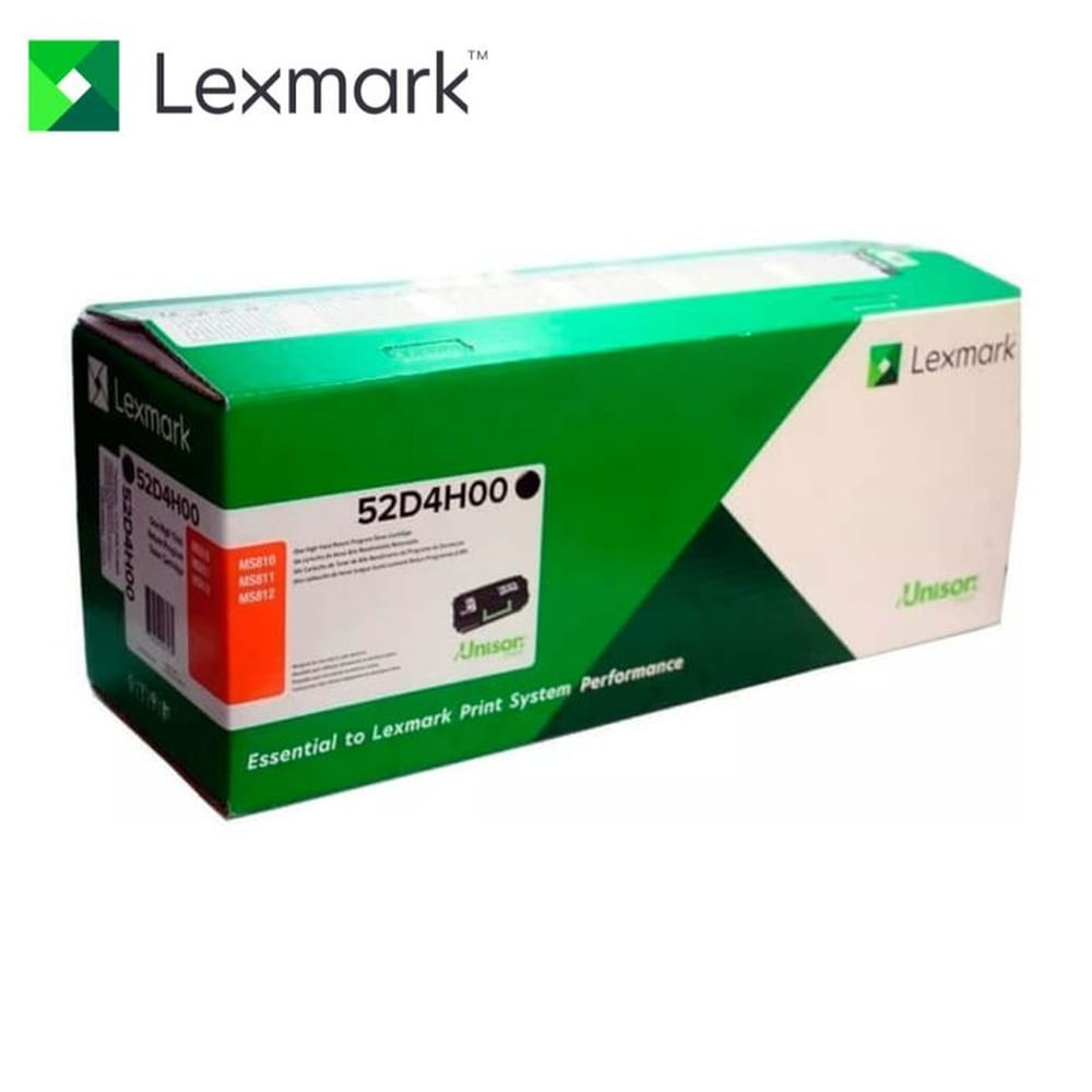 TONER LEXMARK 52D4H00 25000 PAGINAS PARA MS810/ MS811 /MS812