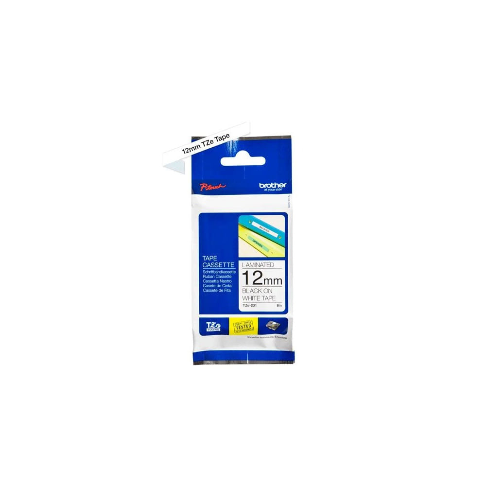 CINTA BROTHER TZE-231 PT-109014002730VP BLACK