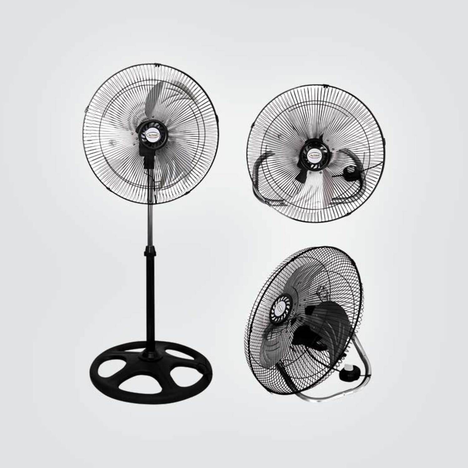 Ventilador Alfano Al-18731b 18 Pulgada  3 En 1 Silver