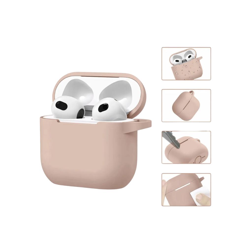 FUNDA DE SILICONA AUDÍFONOS AIRPODS 4ta GENERACION