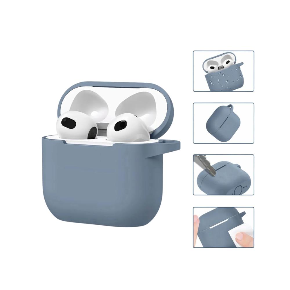 FUNDA DE SILICONA AUDIFONOS AIRPODS 4ta GENERACION