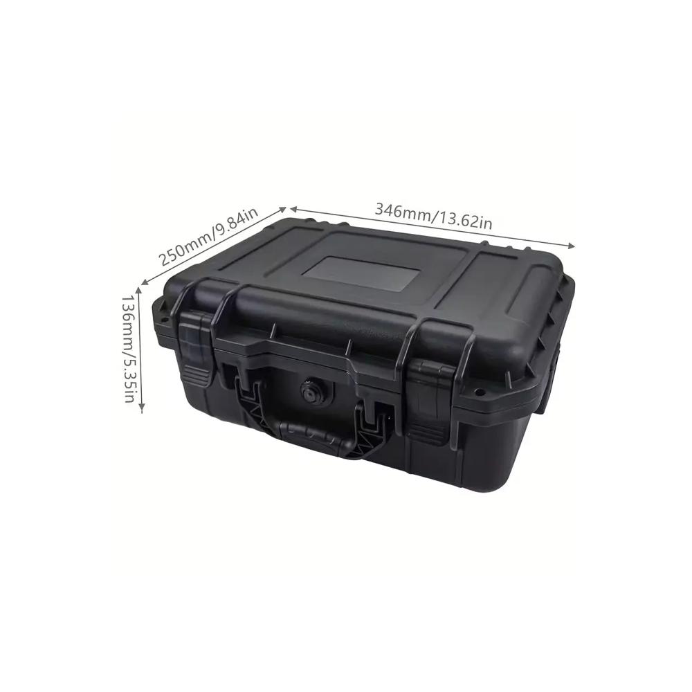 Estuche Rígido Impermeable con Cierre Fuerte