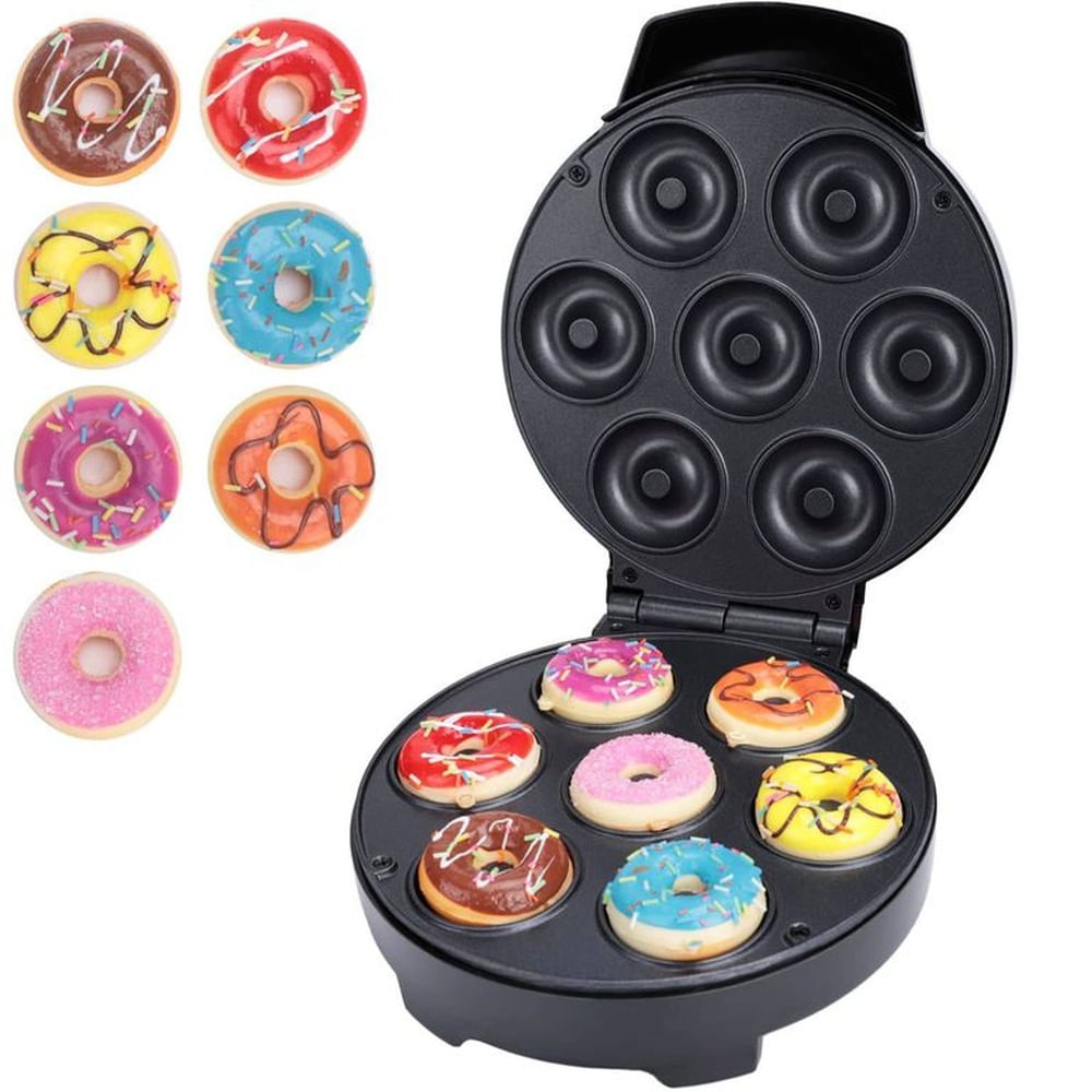 Máquina Mini Donas Antiadherente Superficie Antiadherente Eléctrica