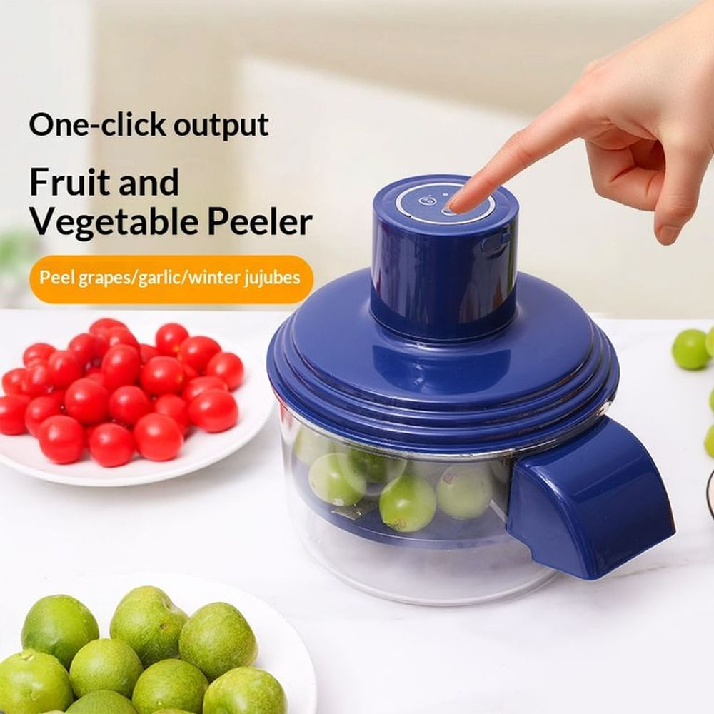 Máquina Eléctrica para Pelar Uvas 1300mAh - 50W Potencia y Grado Alimenticio