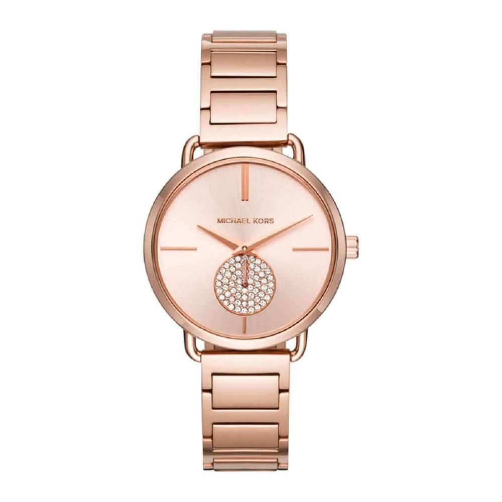 RELOJ MICHAEL KORS PORTIA ORO ROSA