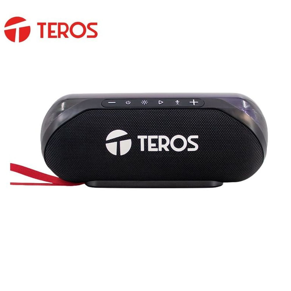 PARLANTE INALAMBRICO TEROS TE6047N 20W BT: 5.3 ILUMINACIÓN RGB NEGRO