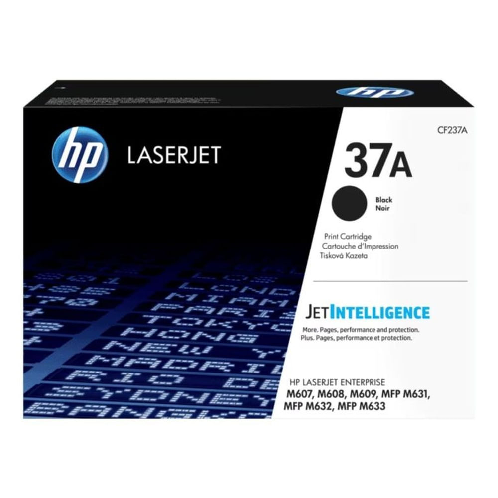 TONER HP CF237A 37A NEGRO ENT M631M607 11KPG