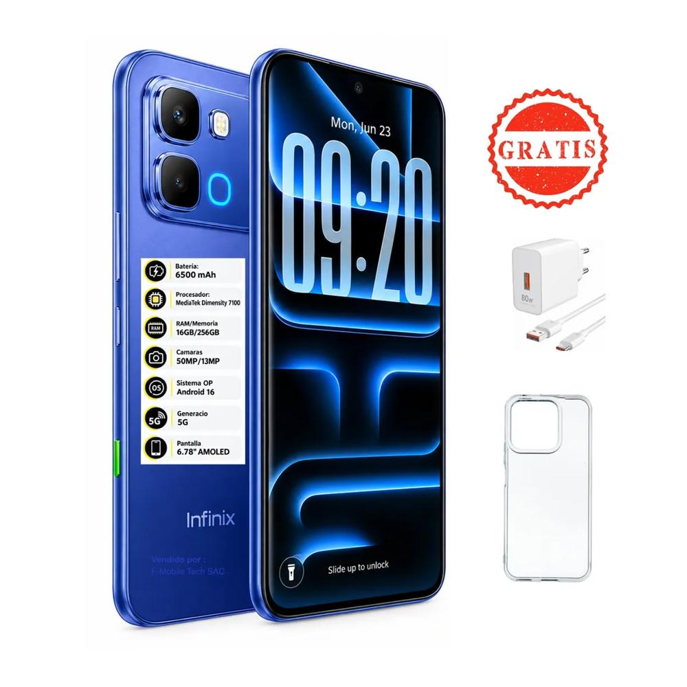 Infinix Note Edge 5G 8RAM 256GB Azul