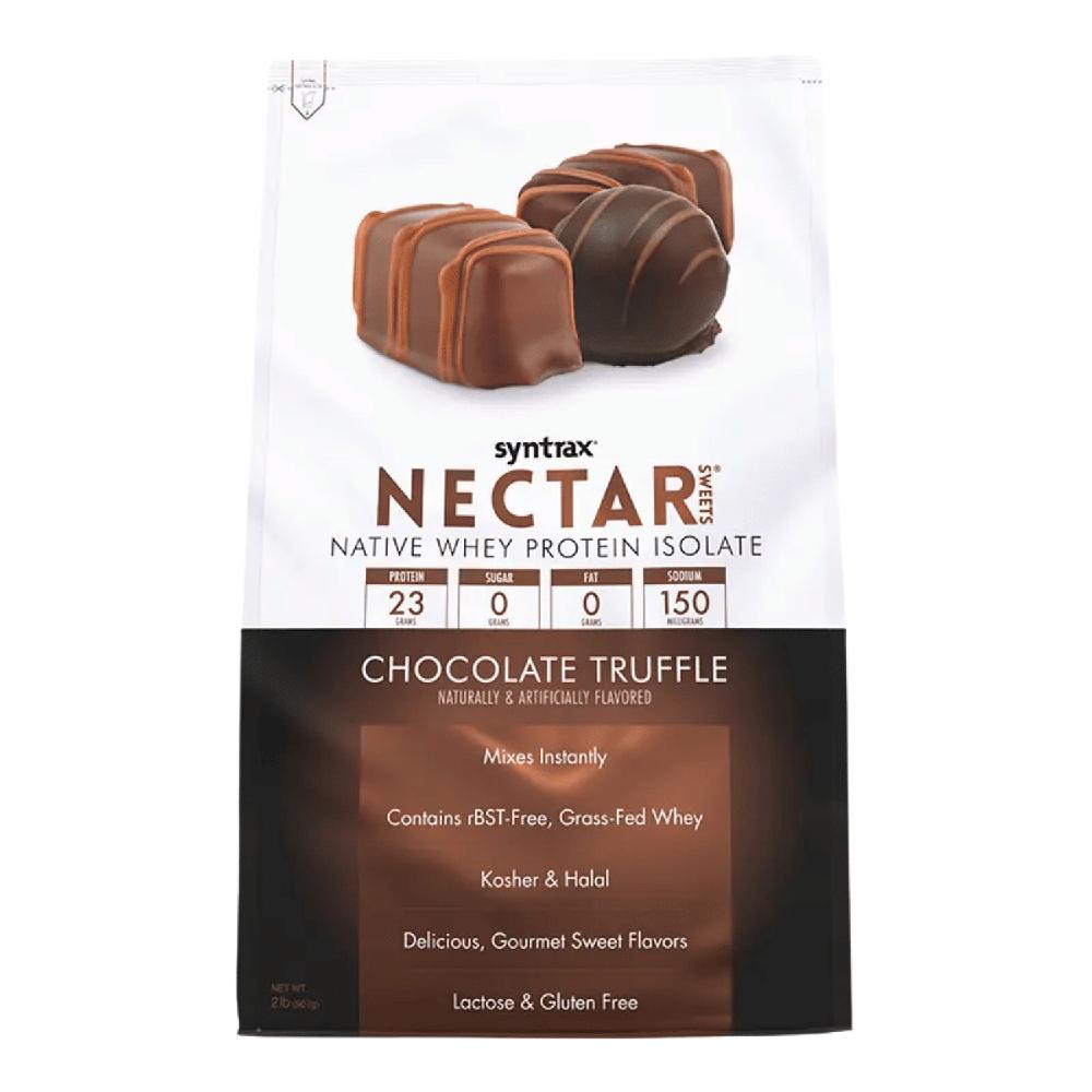 Proteina Aislada Nectar 2 lbs Syntrax Sabor CHOCOLATE TRUFFL