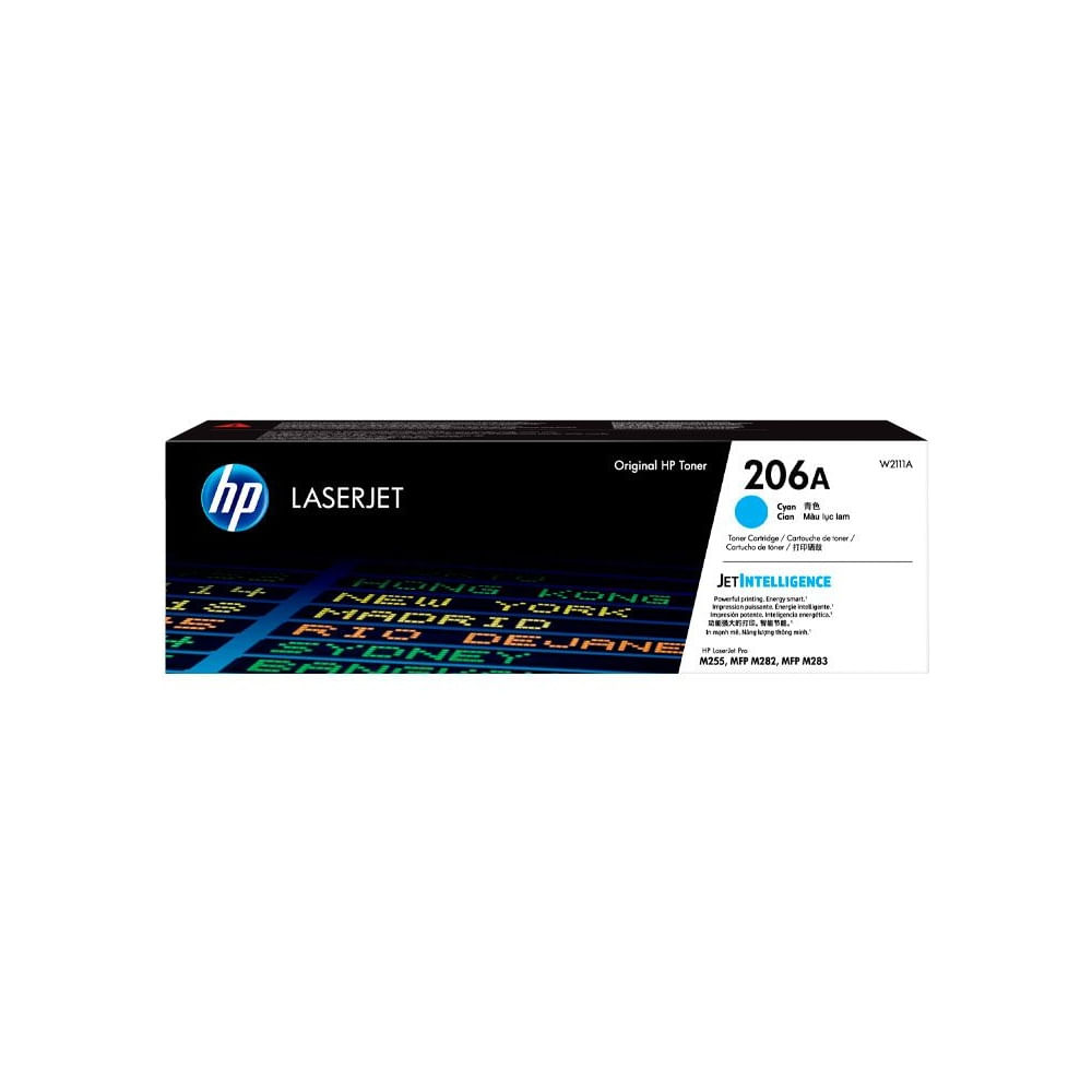 TONER HP W2111A (206A) L.J. M255 CYAN 1,250 PGS