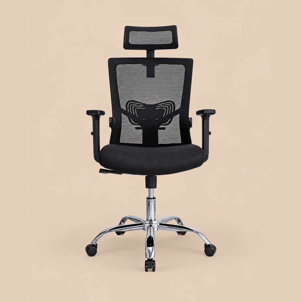 Silla de Oficina Presidente Torino Negro Ventitas Home