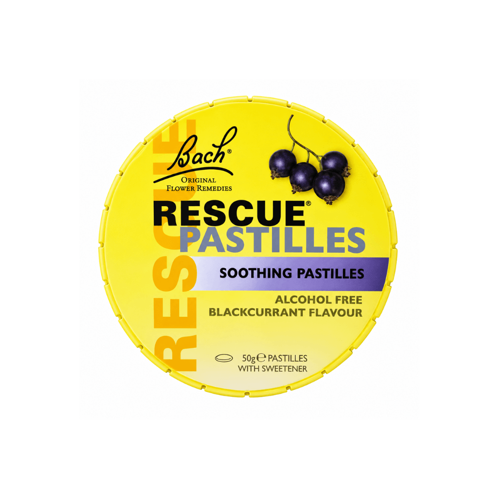 RESCUE PASTILLES BLACKBURRANT LATAS 50 GR
