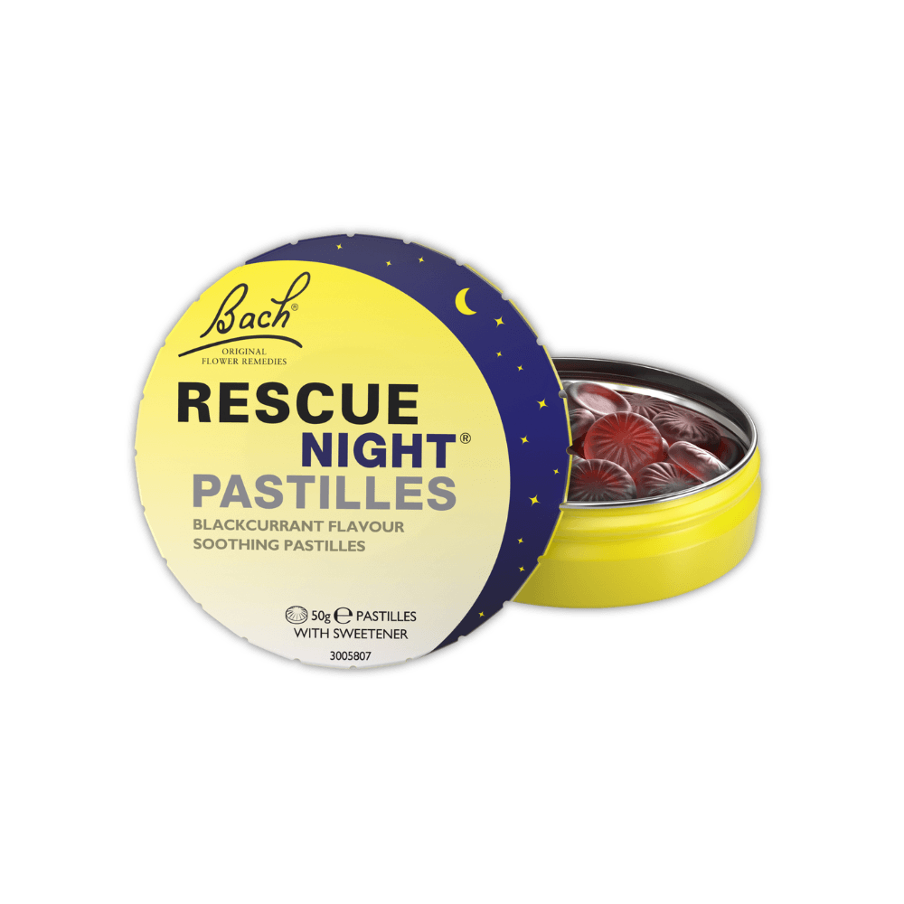 RESCUE PASTILLES NIGHT LATAS 50 GR