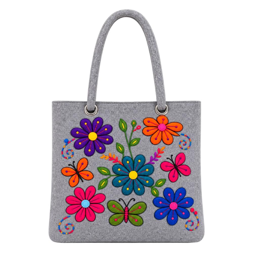 CARTERA KILLA PLOMO ECOALPACA FIELTRO BABY ALPACA
