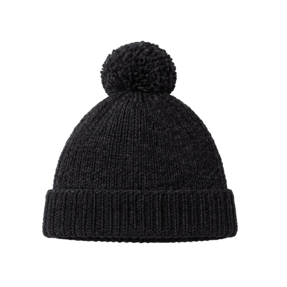 GORRO NEGRO ECOALPACA ACCESORIO TEJIDO FIBRA BABY ALPACA