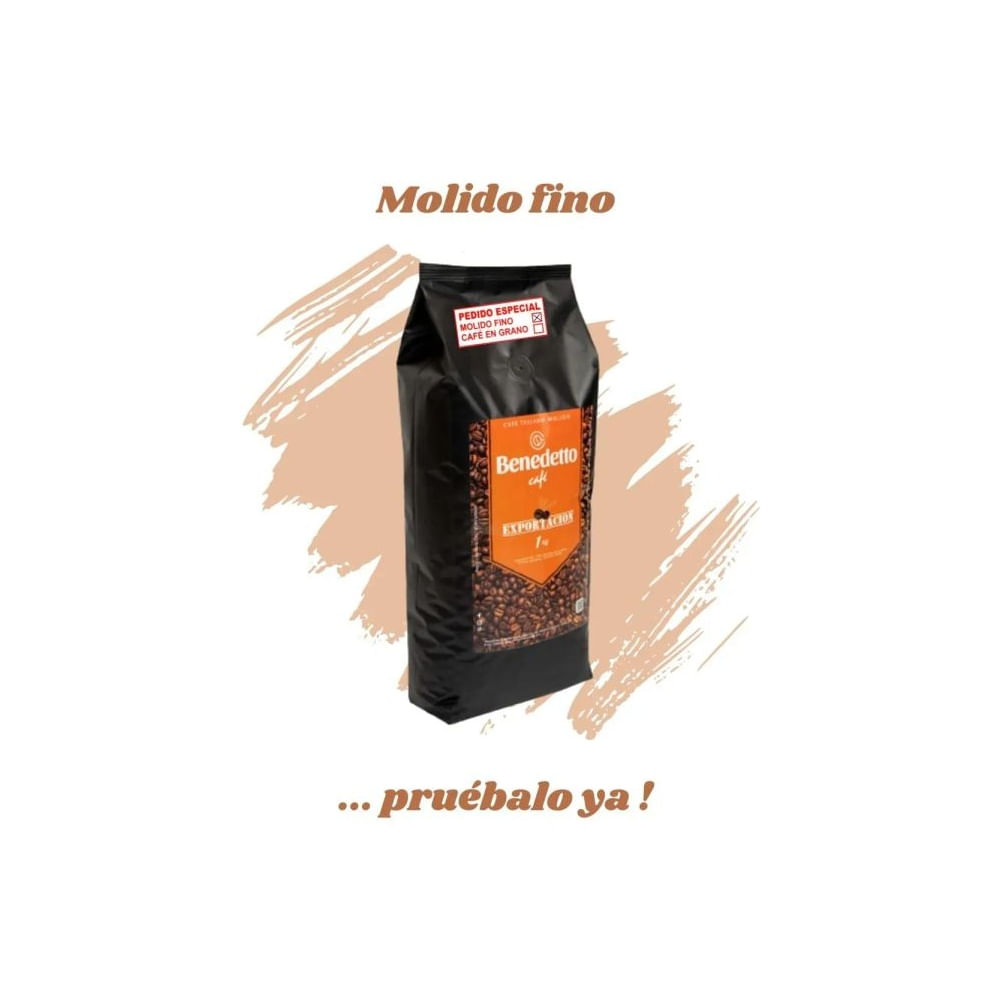 Café Benedetto Exportación molido fino 1 kilo
