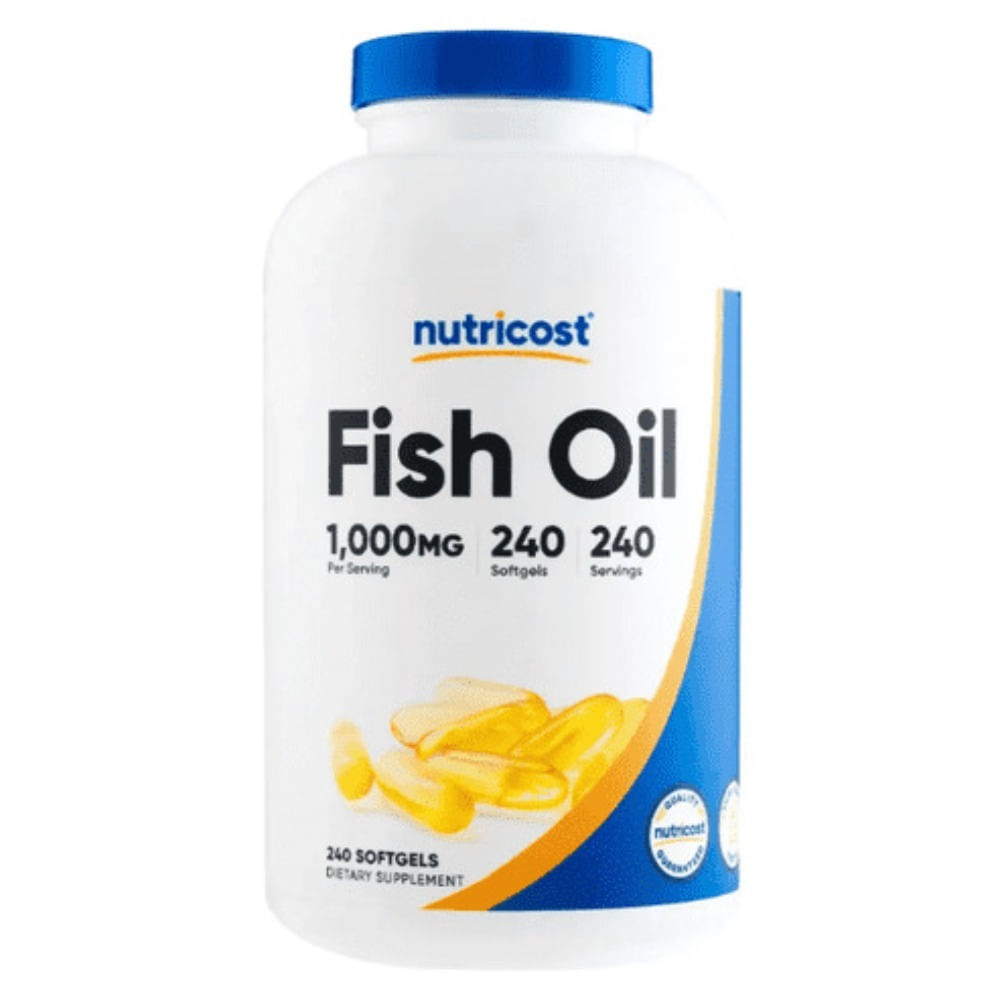 Nutricost Fish Oil 1000mg 240 Capsulas Blandas