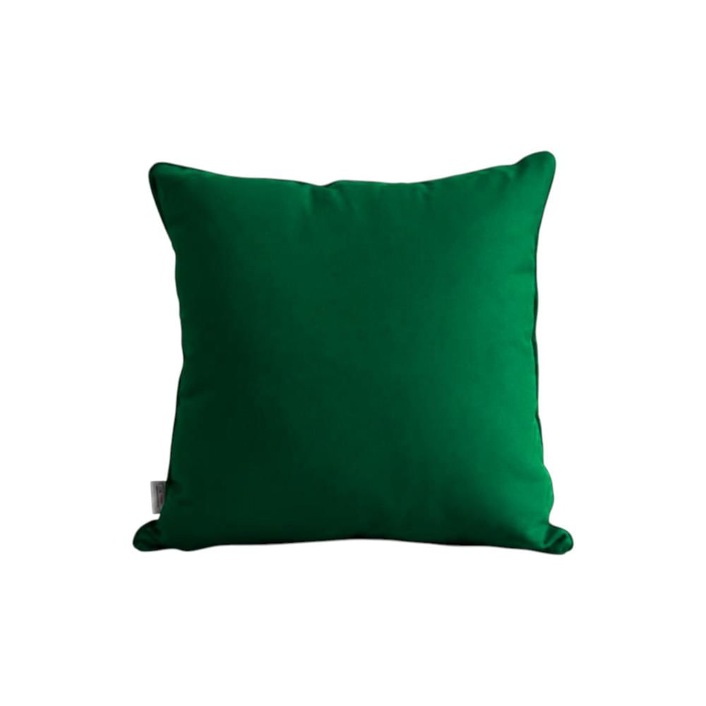 Cojín Cuadrado Lino Damasco - Verde Botella Arlin 50 X 50
