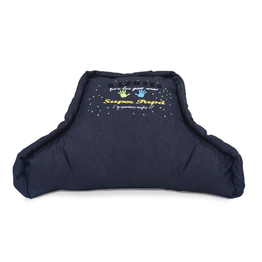 Cojín Anatómico Denim Confort - Azul Arlin M4