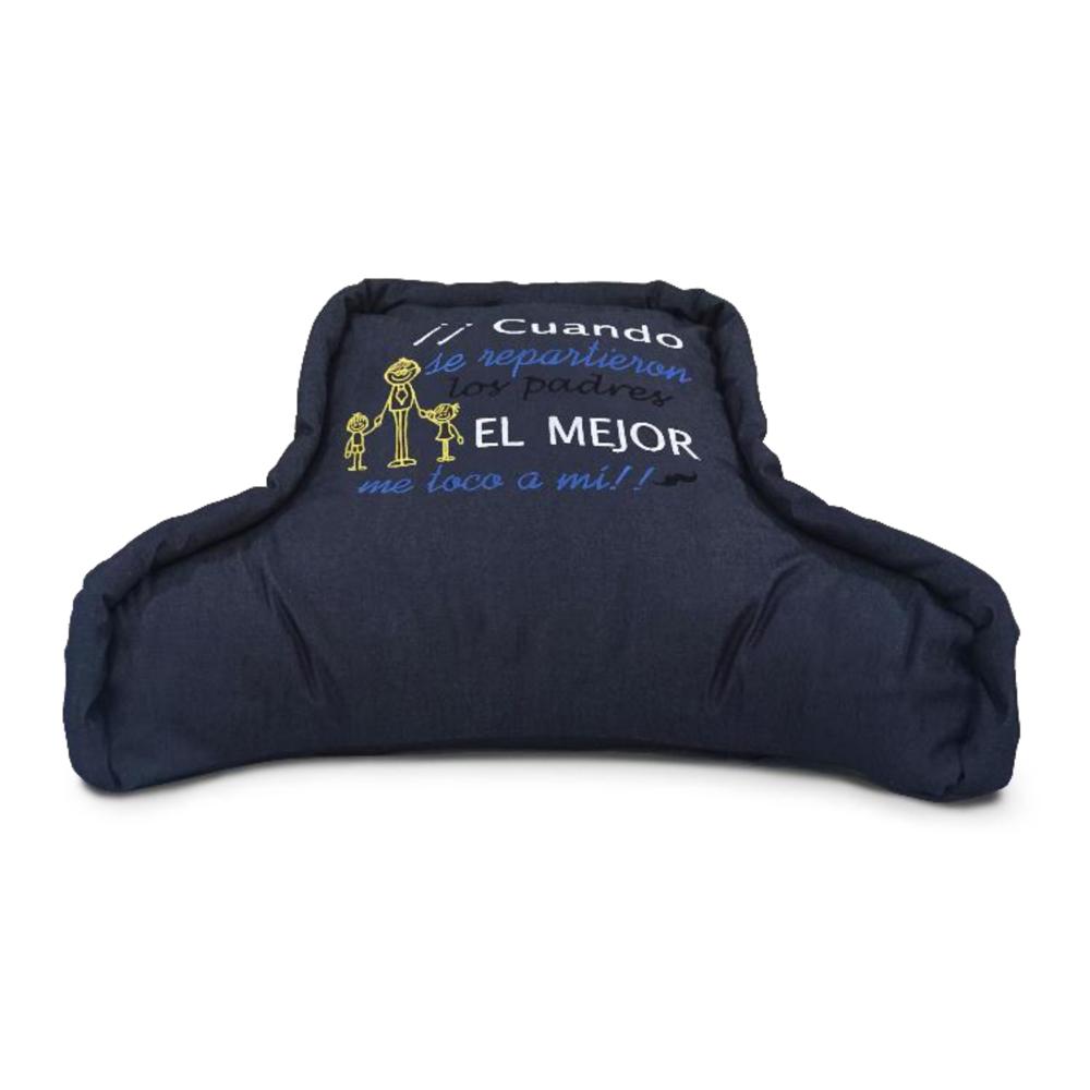 Cojín Anatómico Denim Confort - Azul Arlin M1