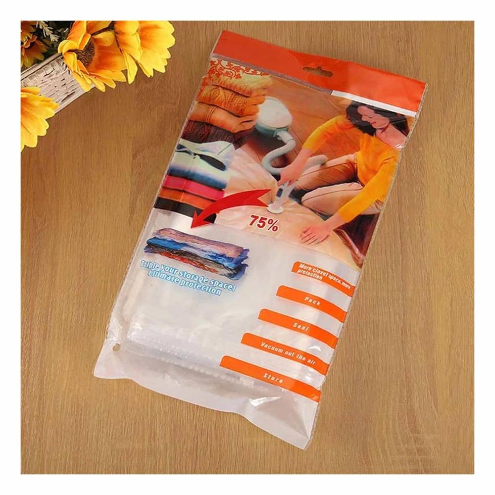 Saco Organizador Hogar 50 x 60 cm Color Anaranjado para Orden en Casa YPapel Regalo