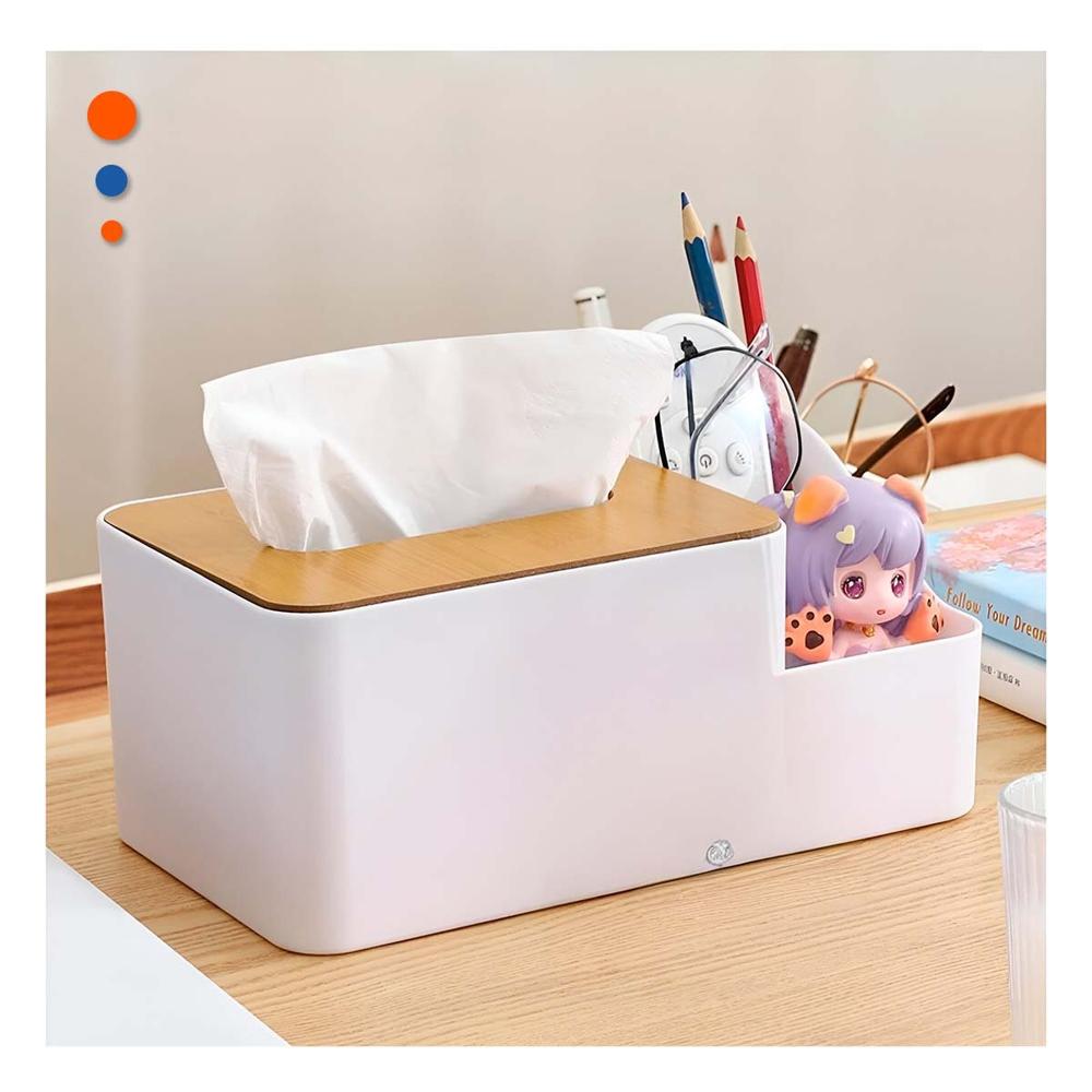 Porta Servilletas Multifuncional Comodo Compacto y Practico Blanco YSticky