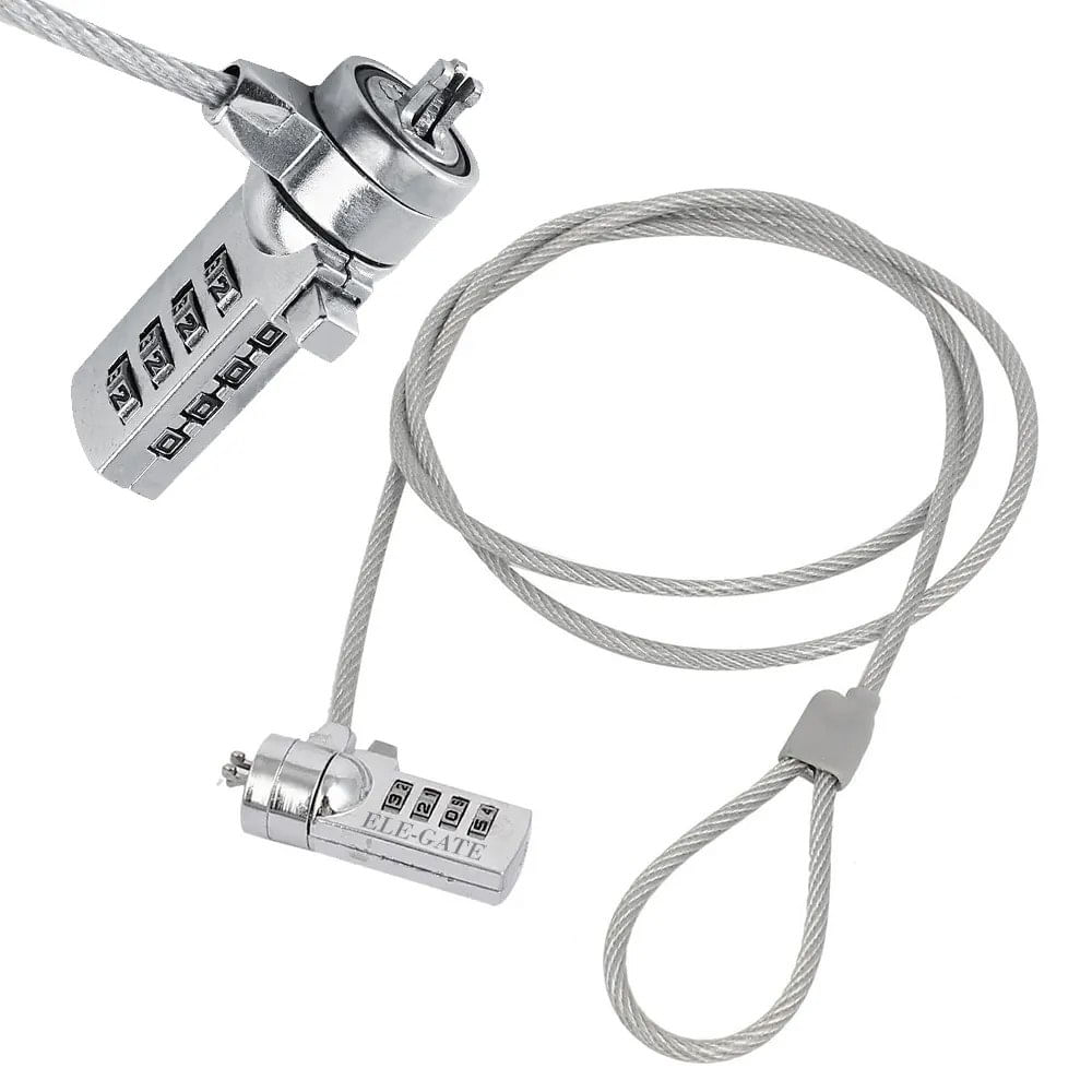 Candado de Seguridad Para Laptop Hochi Guaya Cable de Acero 