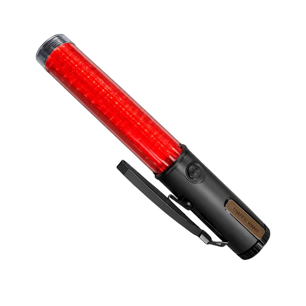 Vara luminosa LED recargable color rojo Opalux OP-PS20