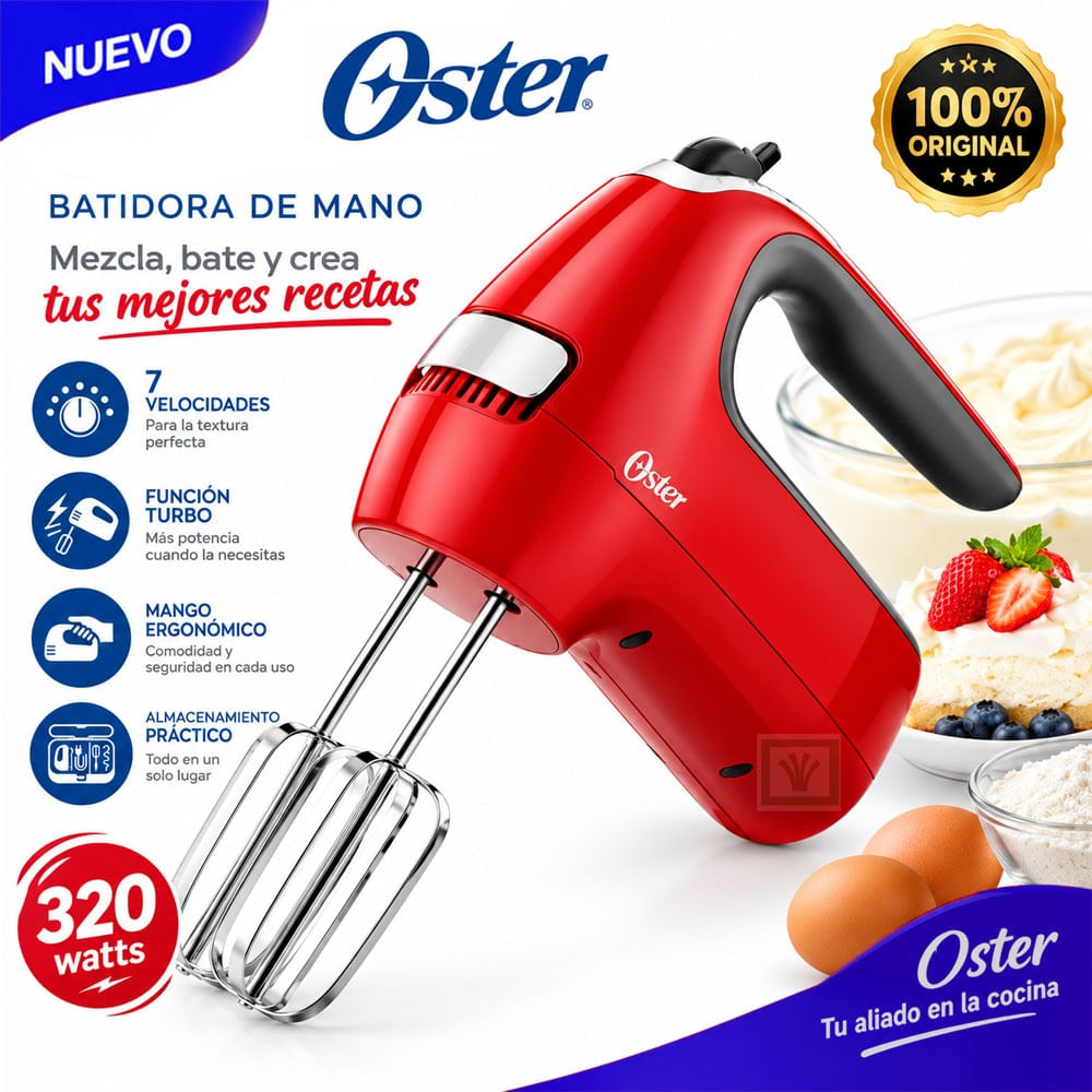 Batidora de mano 7 velocidades FPSTHM360R