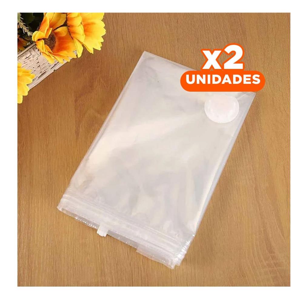 Pack2 Estuche Organizador Hogar 50 x 60 cm Color Anaranjado para Orden YPapel Regalo