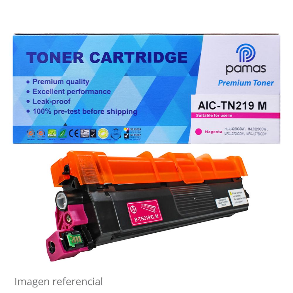 Tóner Compatible Brother TN-219M Magenta para HL-L3280CDW
