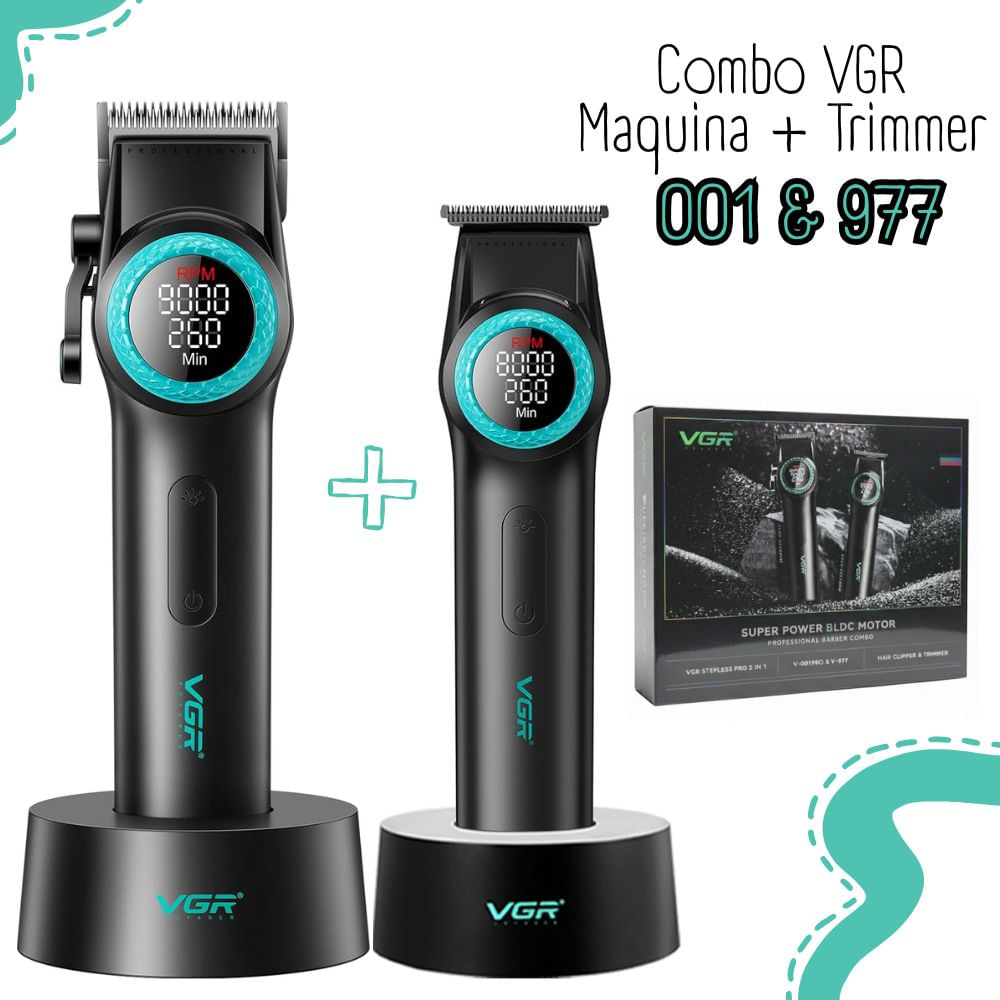 COMBO Maquina VGR Y  Trimmer V001-V977