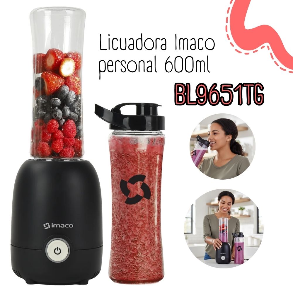Licuadora Personal Quick Mix Imaco - BL9651TG.