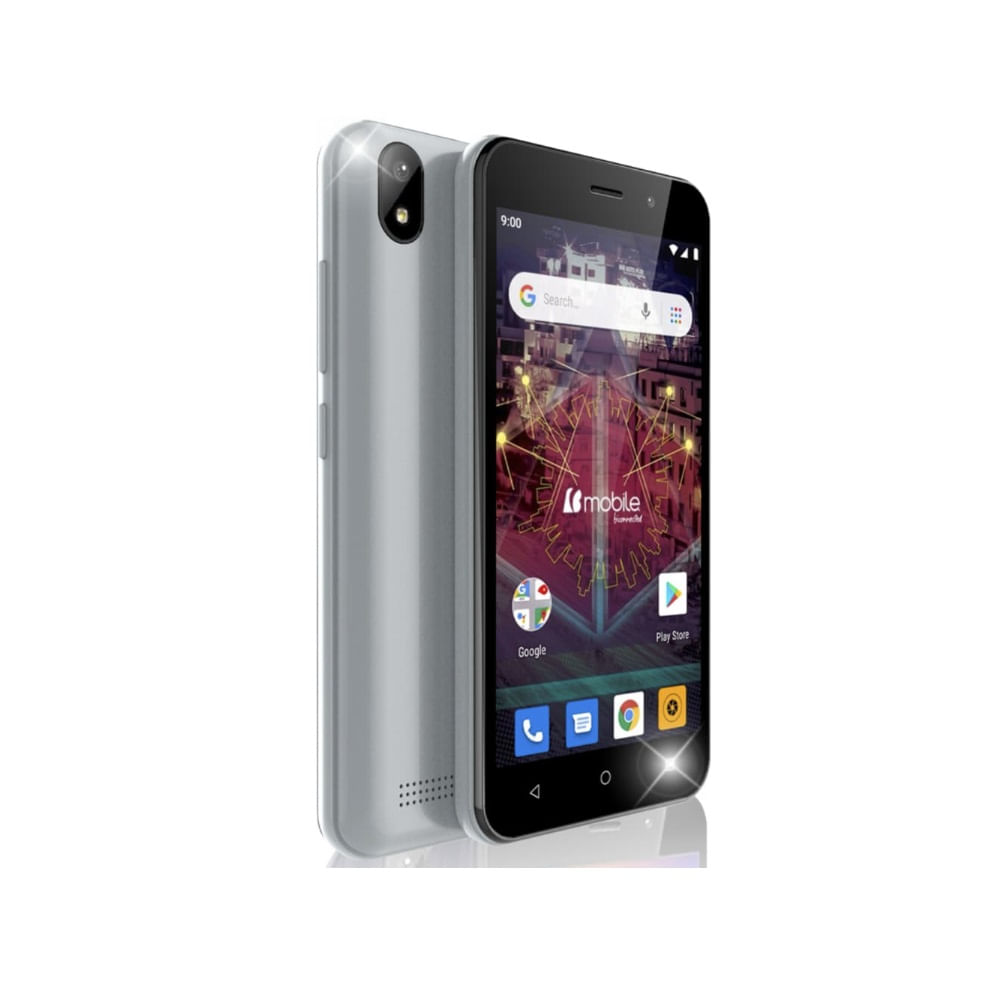 Celular BMOBILE AX754+ PRO Dual SIM  1GB RAM 32GB Almacenamiento Plata