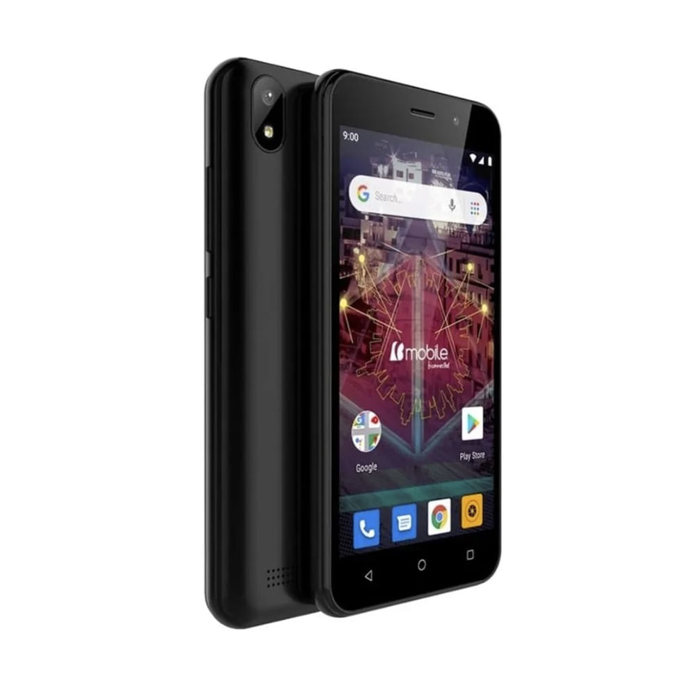 Celular BMOBILE AX754 5 Pulg 1GB RAM 16GB Almacenamiento Dual Sim NEGRO