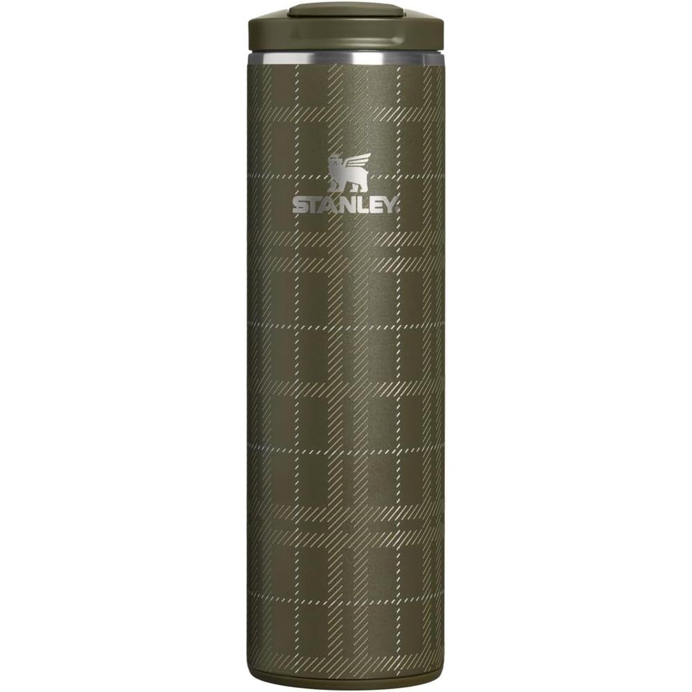 Stanley Transit Flip Top Mug 473 ml Peat Moss Plaid