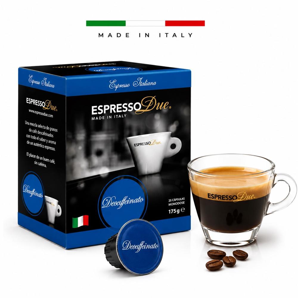 Cápsula de Cafetera italiana I Descafeinado Espresso Due