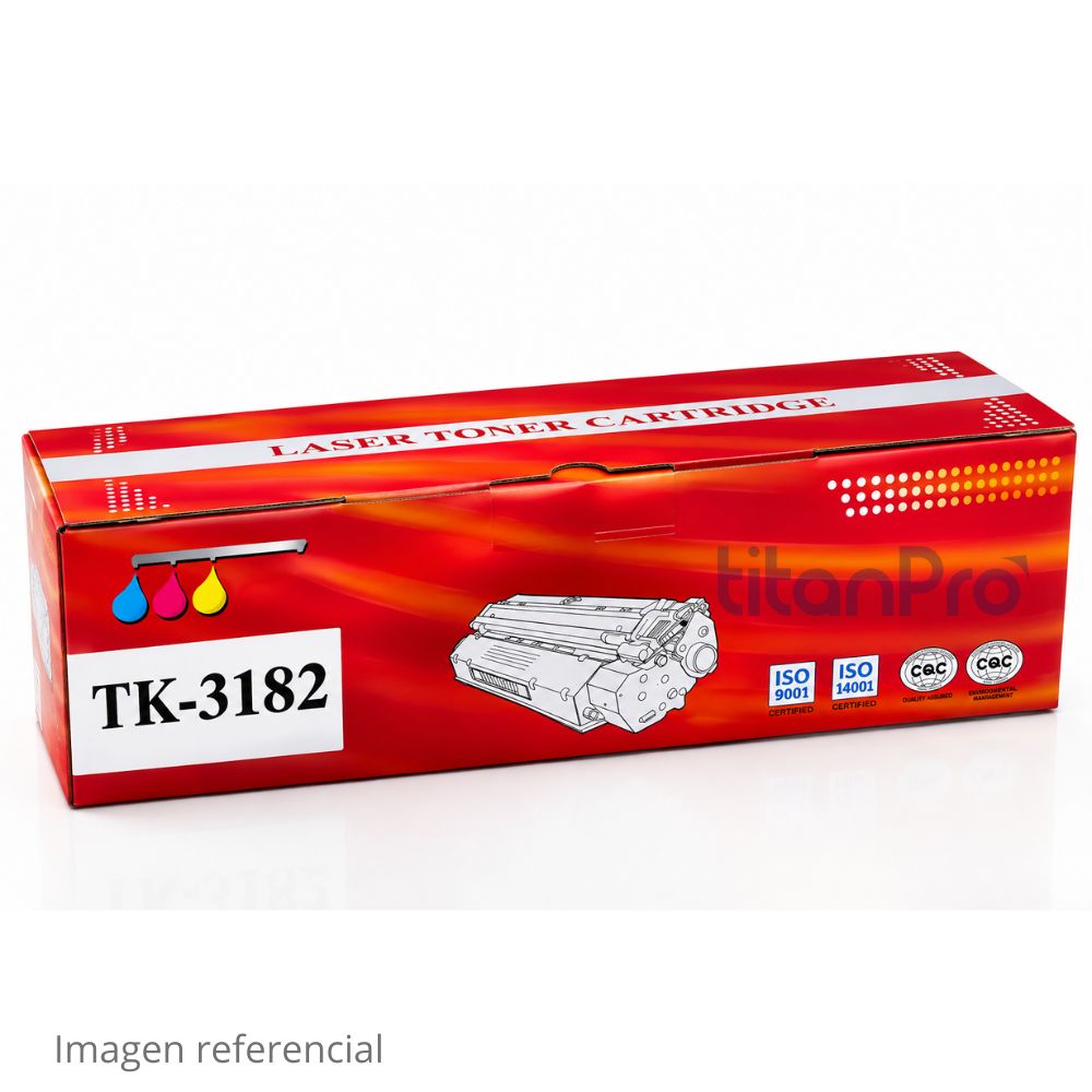 Tóner Compatible Kyocera TK-3182 Negro