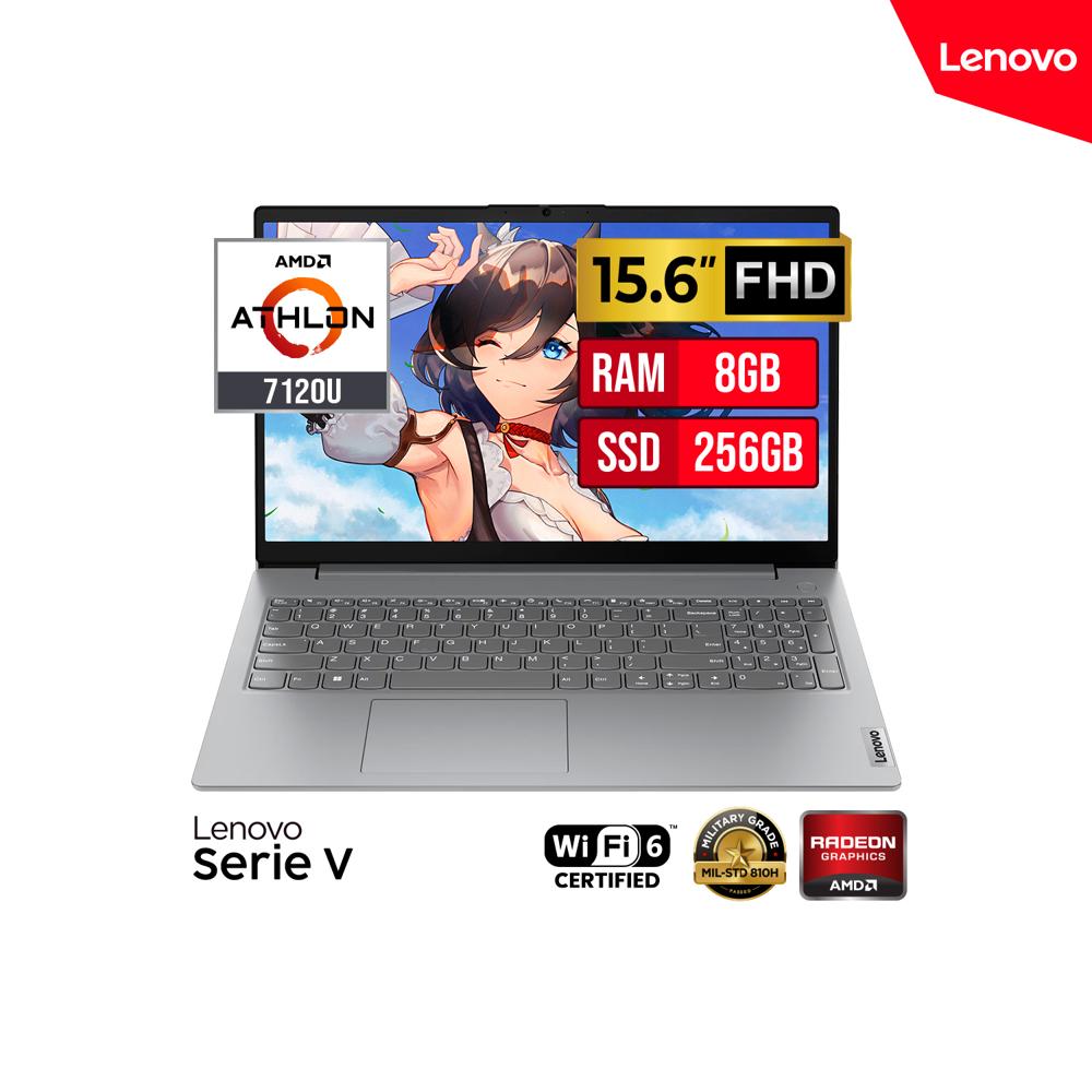 LAPTOP LENOVO V15 G4 AMN 15.6 FHD TN AMD Athlon 7120U 8GB 256GB FreeDOS