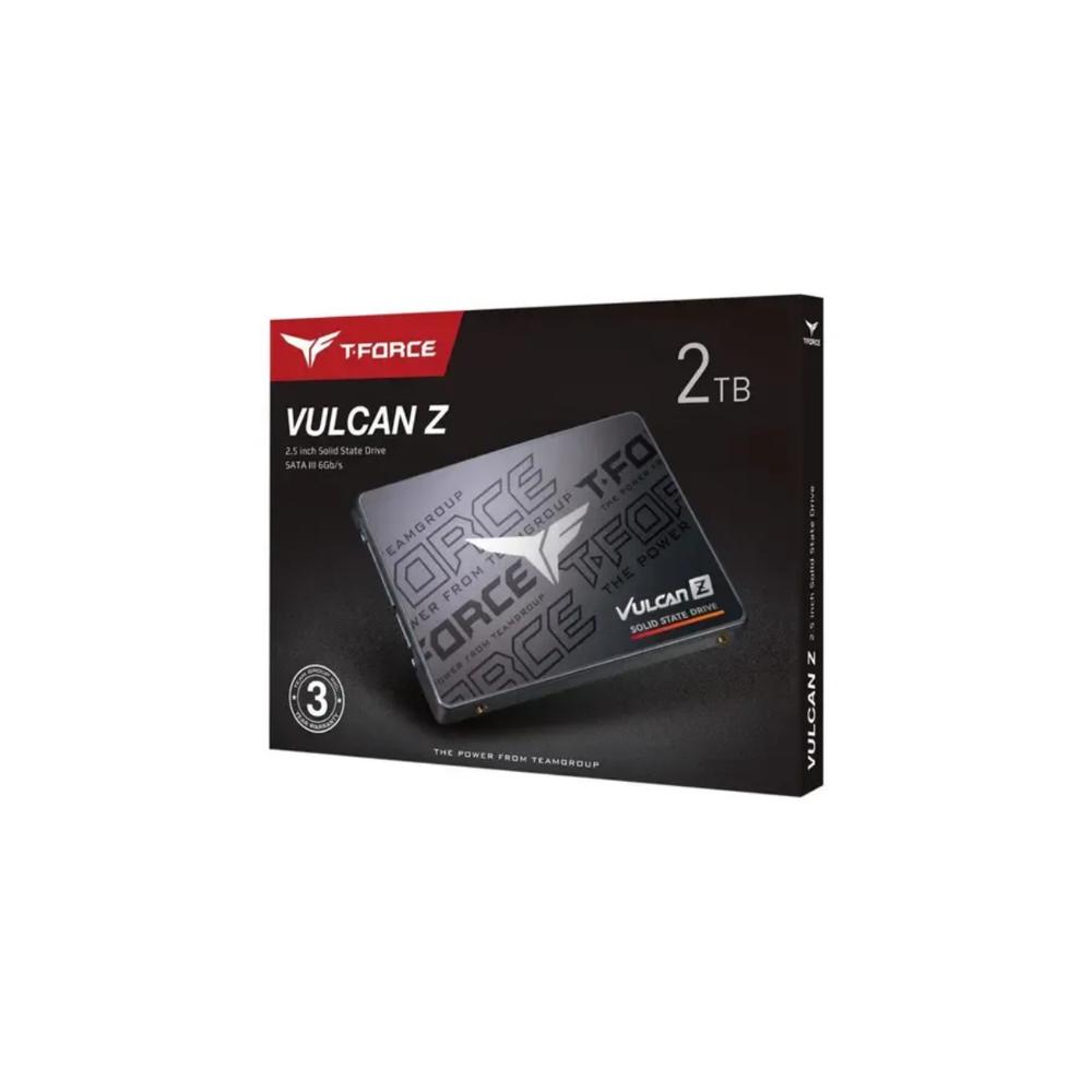 DISCO SSD 2TB 2.5 SATA III 550MB-S T-FORCE VULCAN Z T253TZ002T0C101