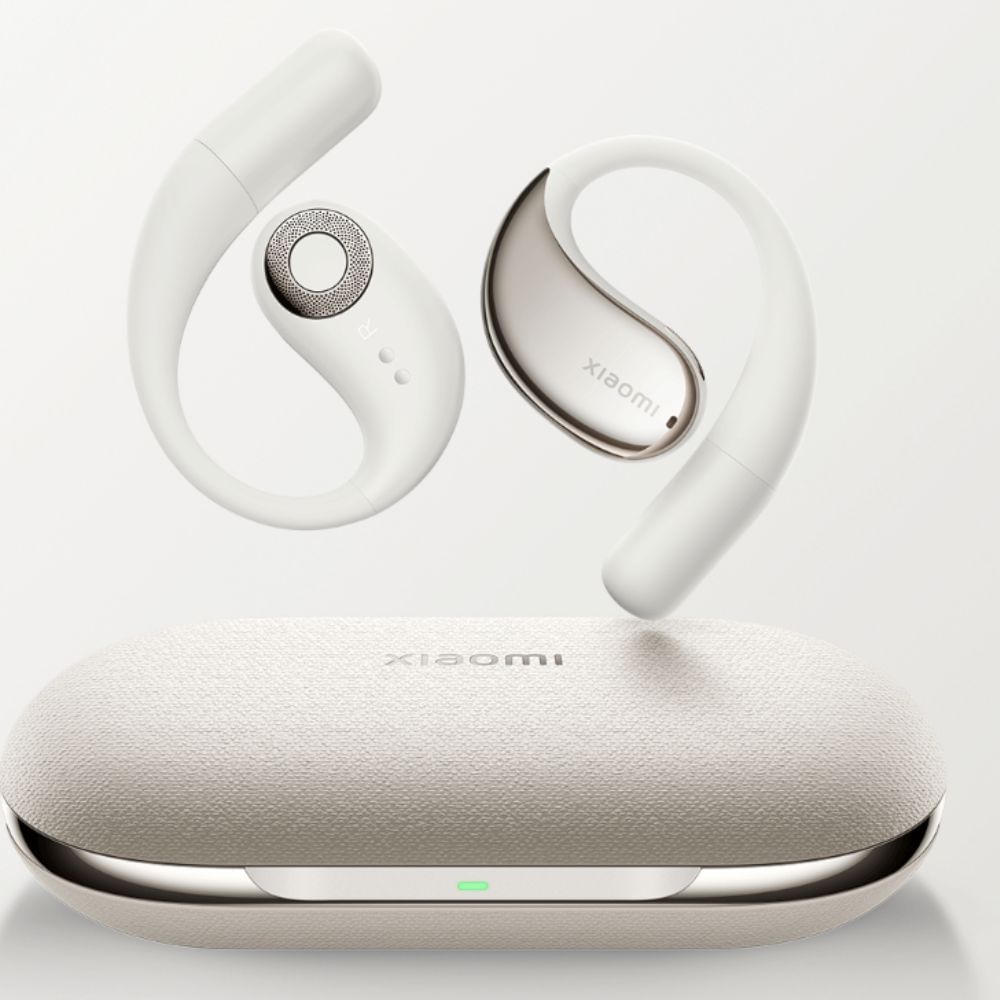 Xiaomi Audifonos OpenWear Stereo Ultraergonómico Sonido de Alta Calidad  Beige
