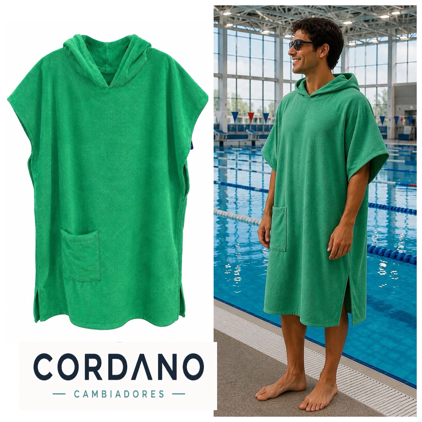 TOALLA CAMBIADOR ADULTO ML PERICO UNISEX CORDANO.