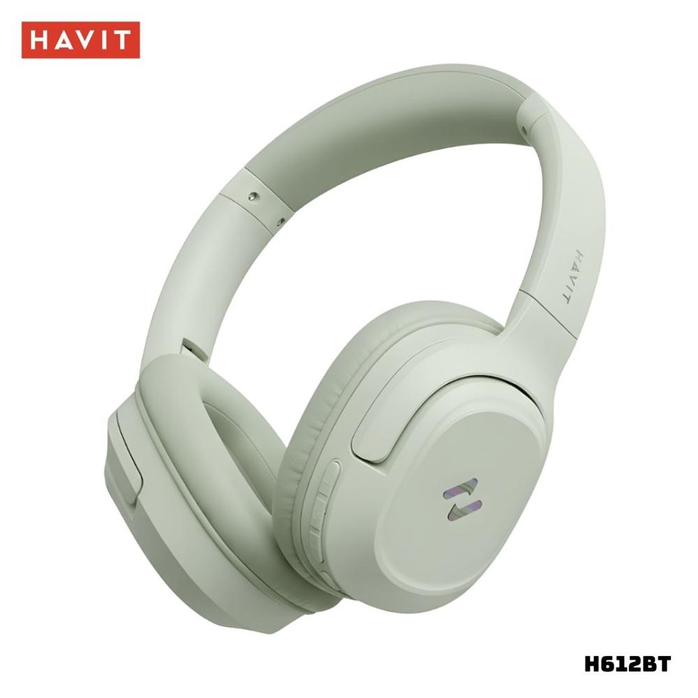 AUDIFONOS HAVIT BLUETOOTH LIFE NC02H H612BT CON CANCELACION DE RUIDO - VERDE