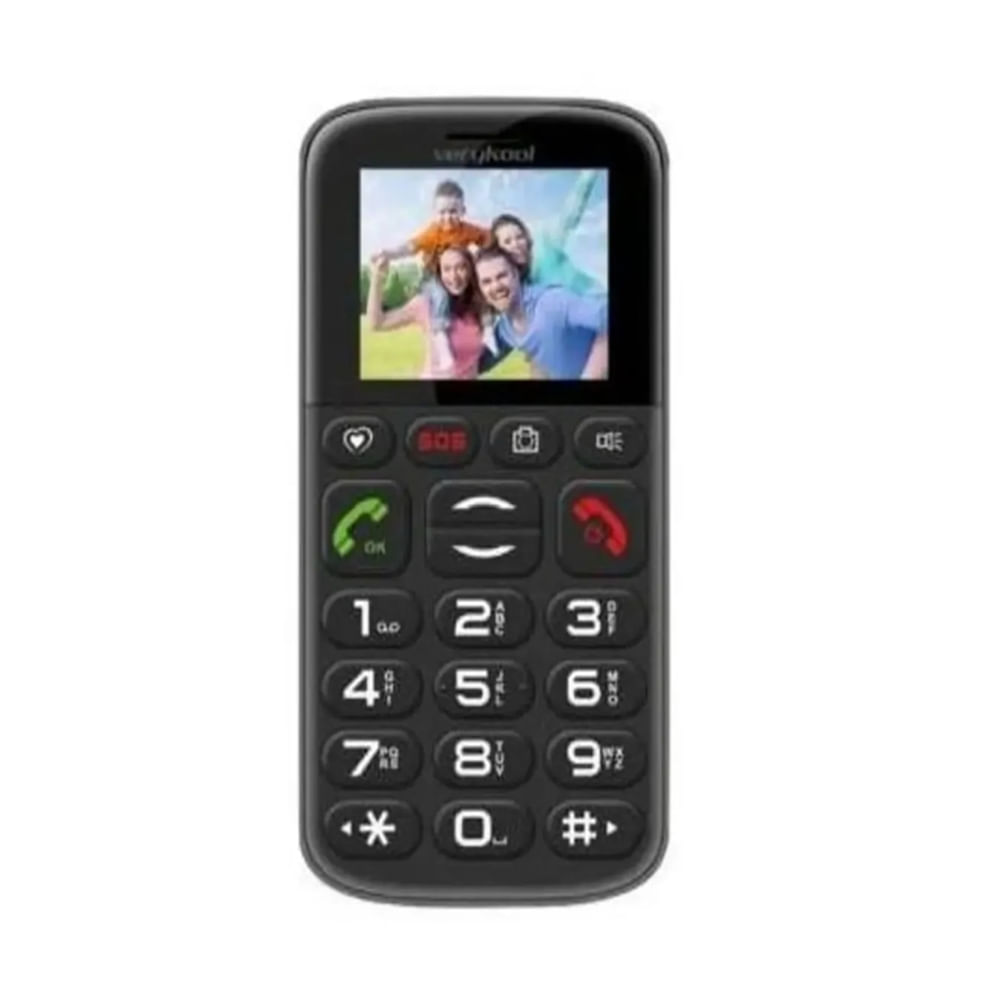 Celular Verykool 2G Teclas Grandes Ideal Adulto Mayor