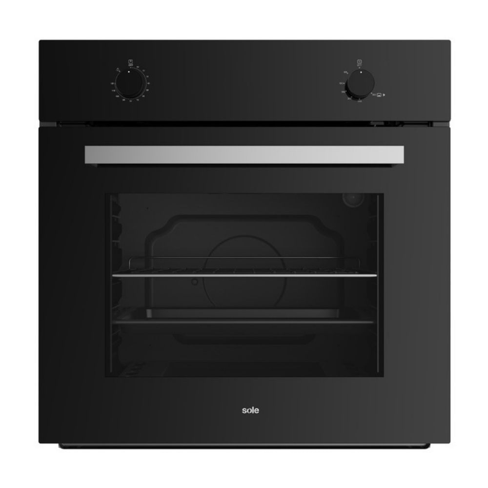 Horno empotrable a Gas Sole 70L SOLHO023V2 Negro