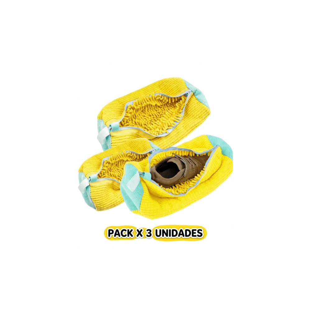 Pack x3 Bolsas de Malla Acolchadas para Lavar Zapatillas en Lavadora