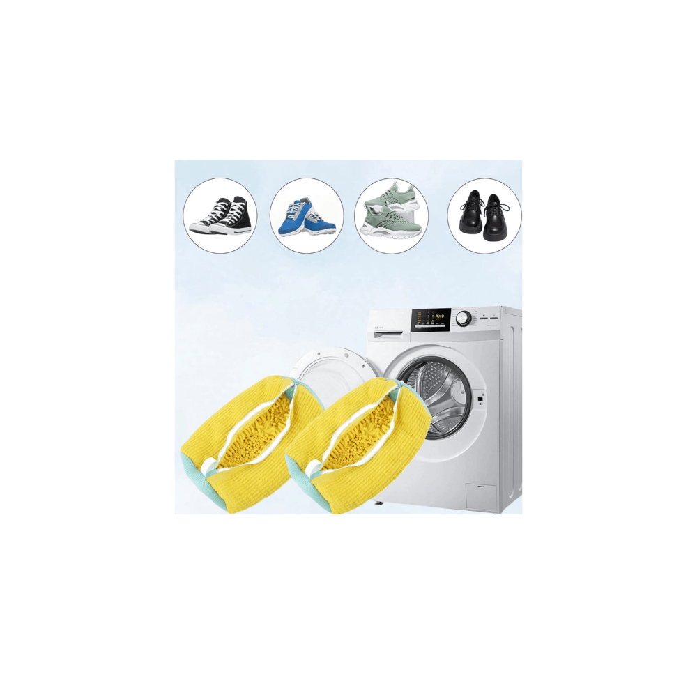 Pack x2 Bolsas de Malla Acolchadas para Lavar Zapatillas en Lavadora