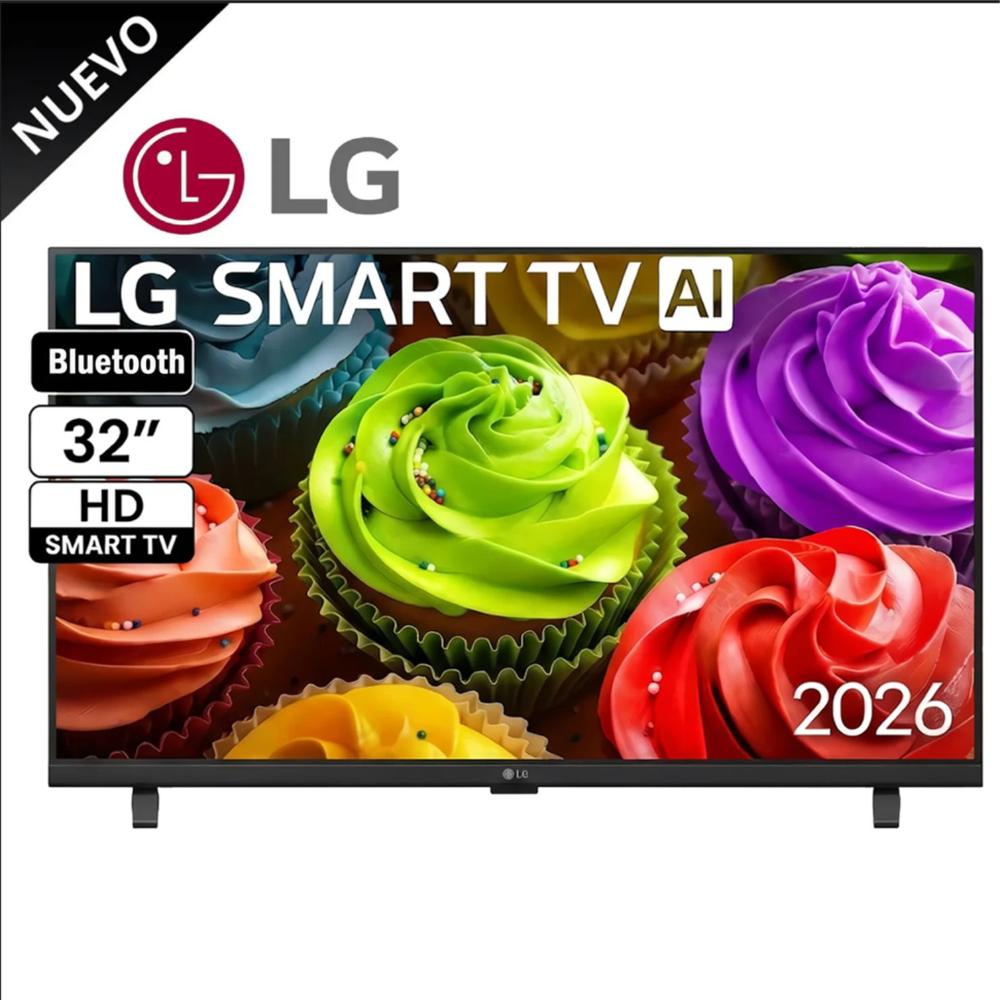 SMART TV LG 32 PULGADAS HD WEBOS AI THINQ 32LB650BPSA