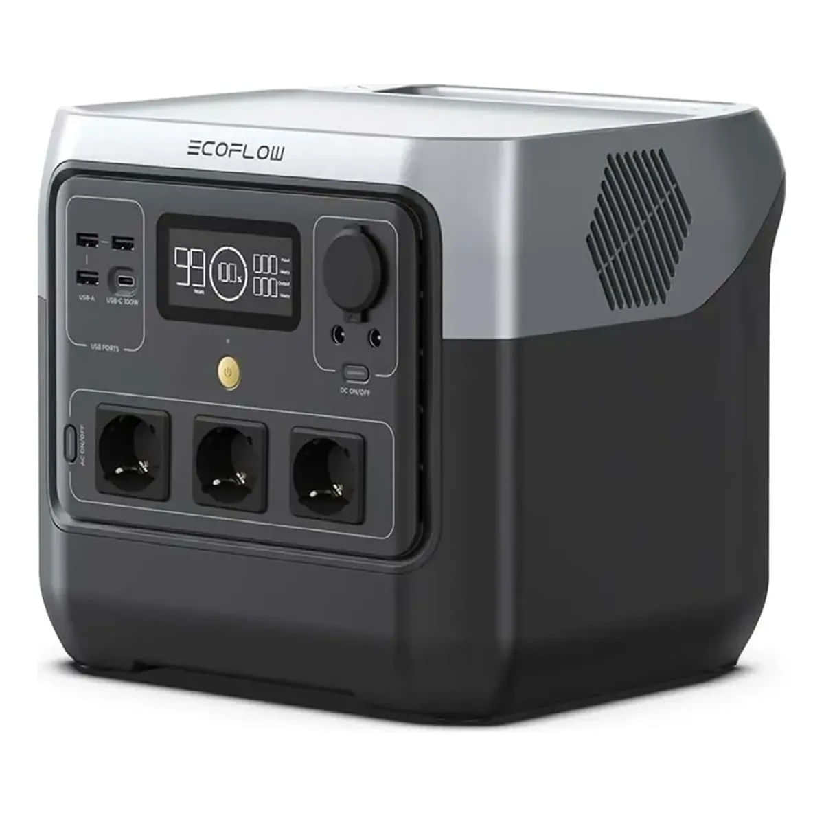 ECOFLOW RIVER 2 Pro 768Wh 800W Up 1600W GENERADOR SOLAR EU